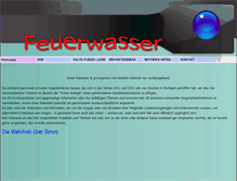 Tablet Screenshot of feuerwasser.info